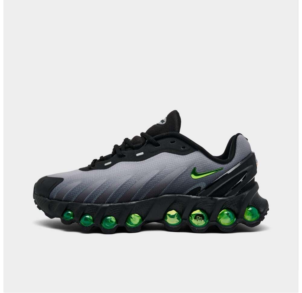 Nike Air Max Dn8 Big Kids' Shoes (Black/Volt/Light Smoke Grey)